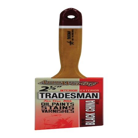 Arroworthy ArroWorthy Tradesman 2-1/2 in. Angle Stain Brush 5022 2-1/2
